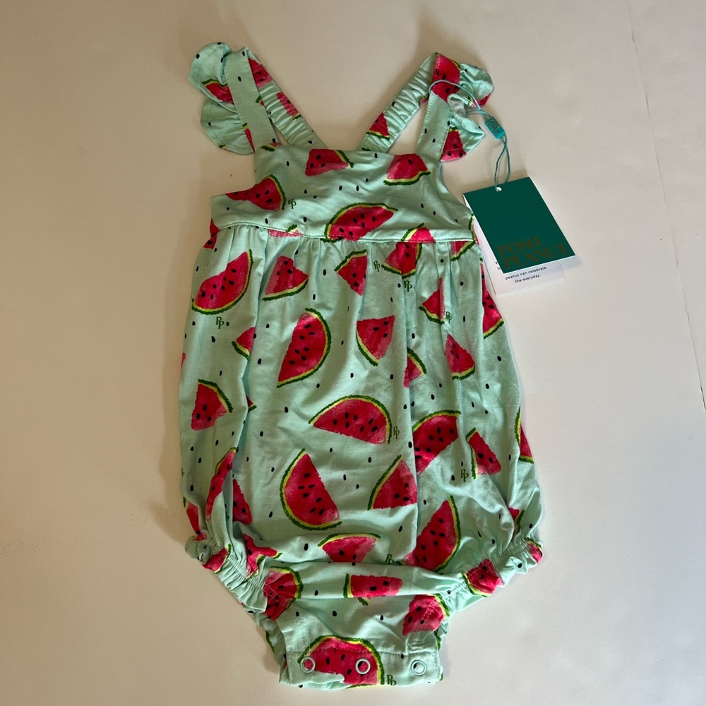 NWT Posh Peanut Melony Bubble Romper (12-18 months)